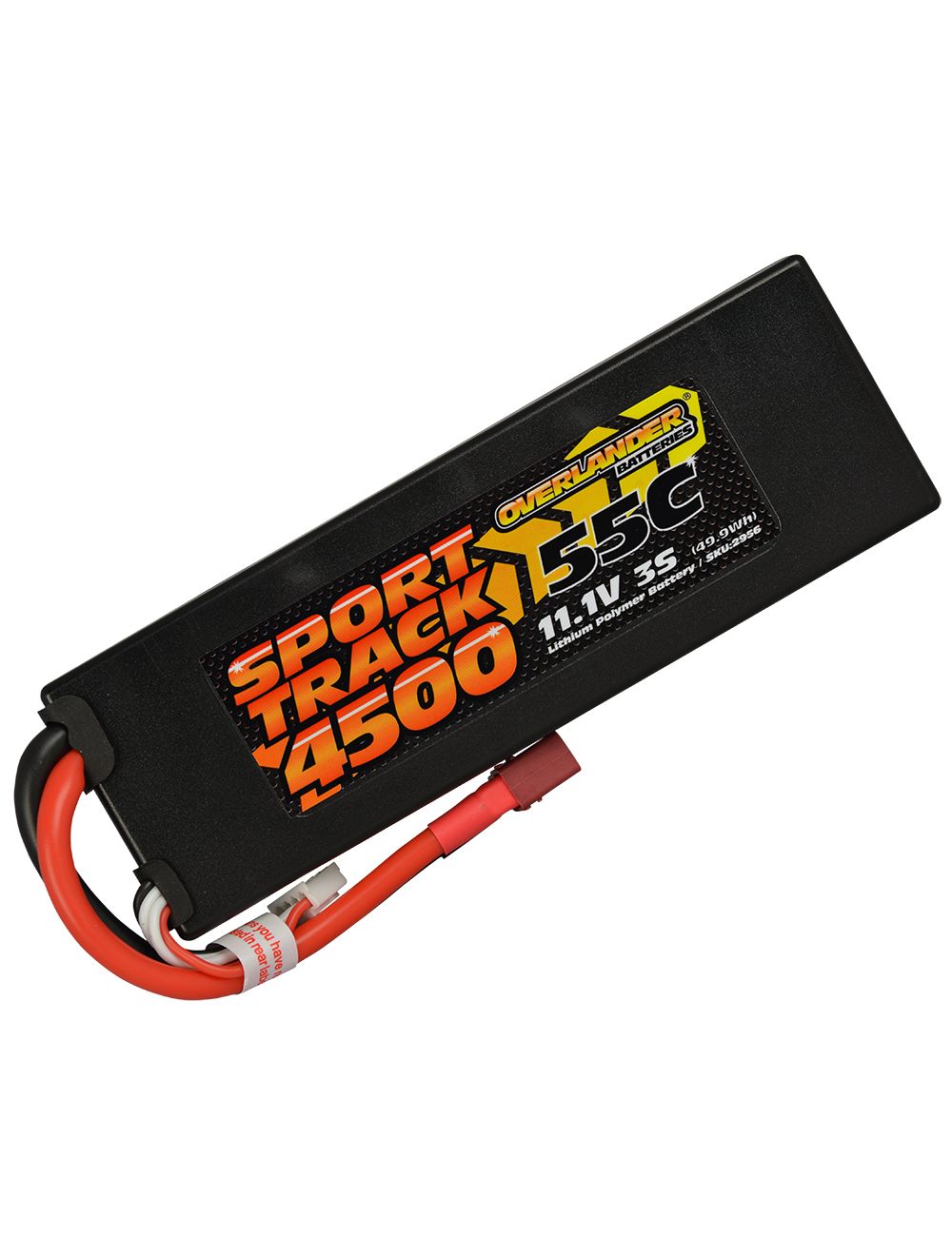 4500mAh 11.1V 3S 55C Hard Case Sport Track LiPo Battery