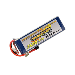 3350mAh 6S 22.2v 30C LiPo Battery - Overlander Supersport