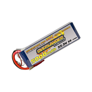 5000mAh 22.2V 6S 35C Supersport Pro LiPo Battery
