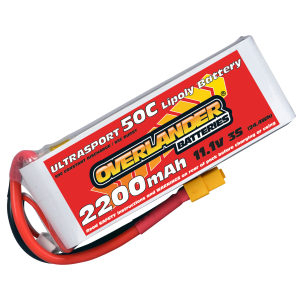 2200mAh 11.1V 3S 50C Ultrasport LiPo Battery