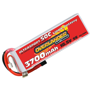 3700mAh 5S 18.5v 50C LiPo Battery - Overlander Ultrasport