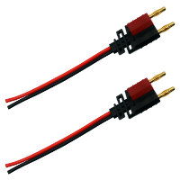 Bare-End Charge Lead (x2)