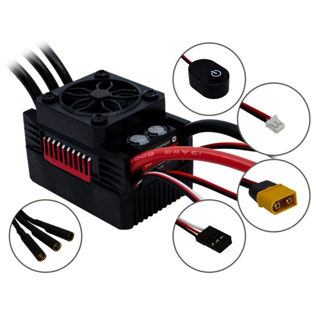 60A ESC Combo for 1_10th RC Cars 60A ESC Combo for 1/10th RC Cars